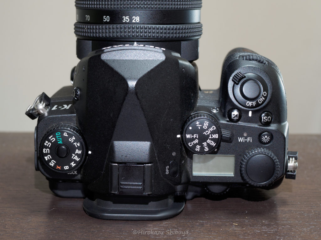PENTAX K-1外観(上部)